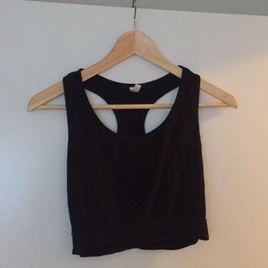 Black Crop Top